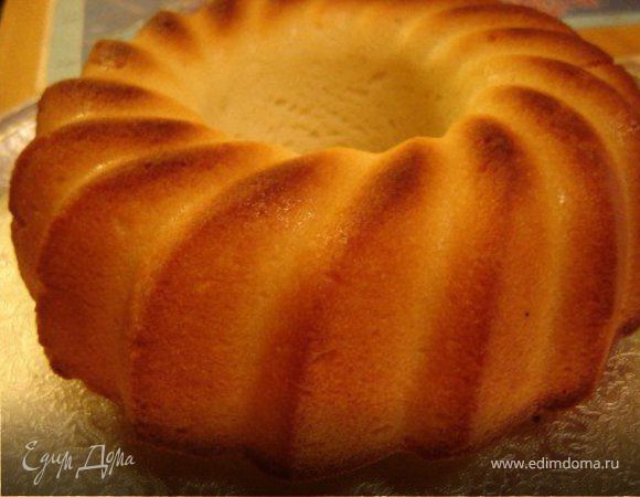 Кекс с яблоком