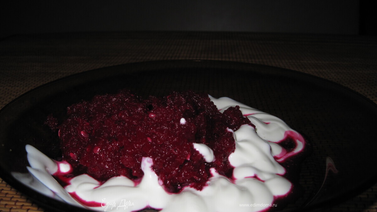 "Свекольно- огуречное наслаждение".