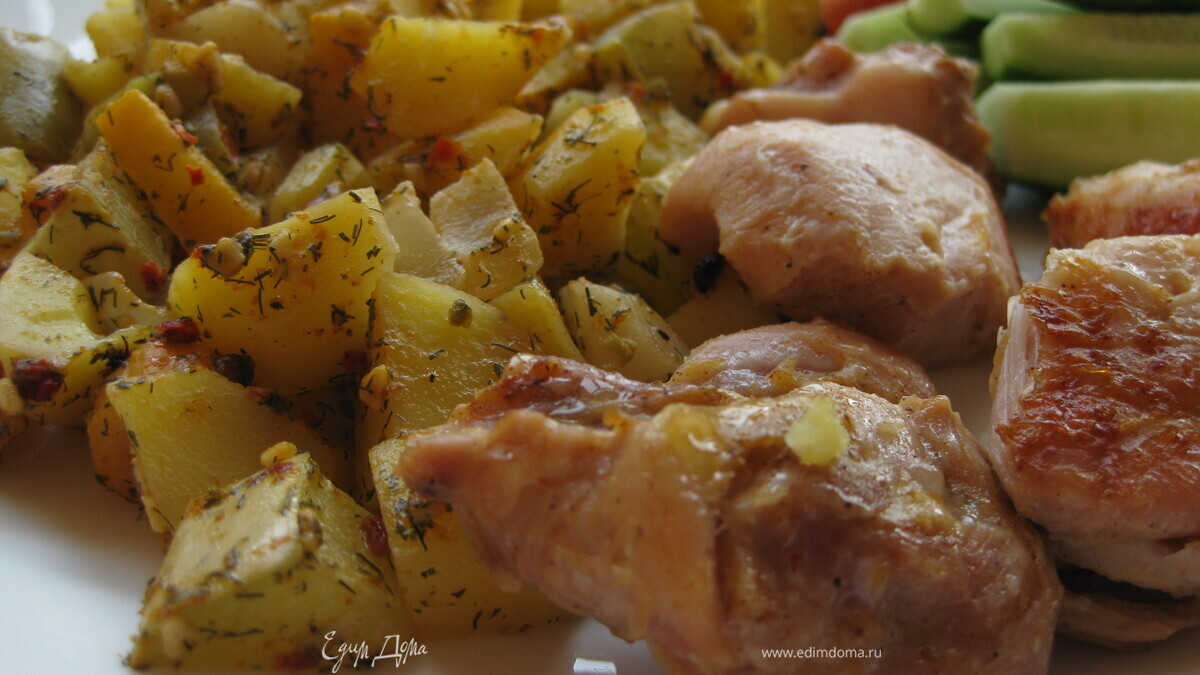 Еда в рукаве  для запекания 