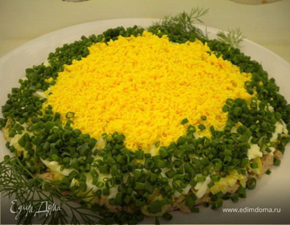 Салат "Мимоза по-белорусски" Салат "Мимоза по-белорусски"