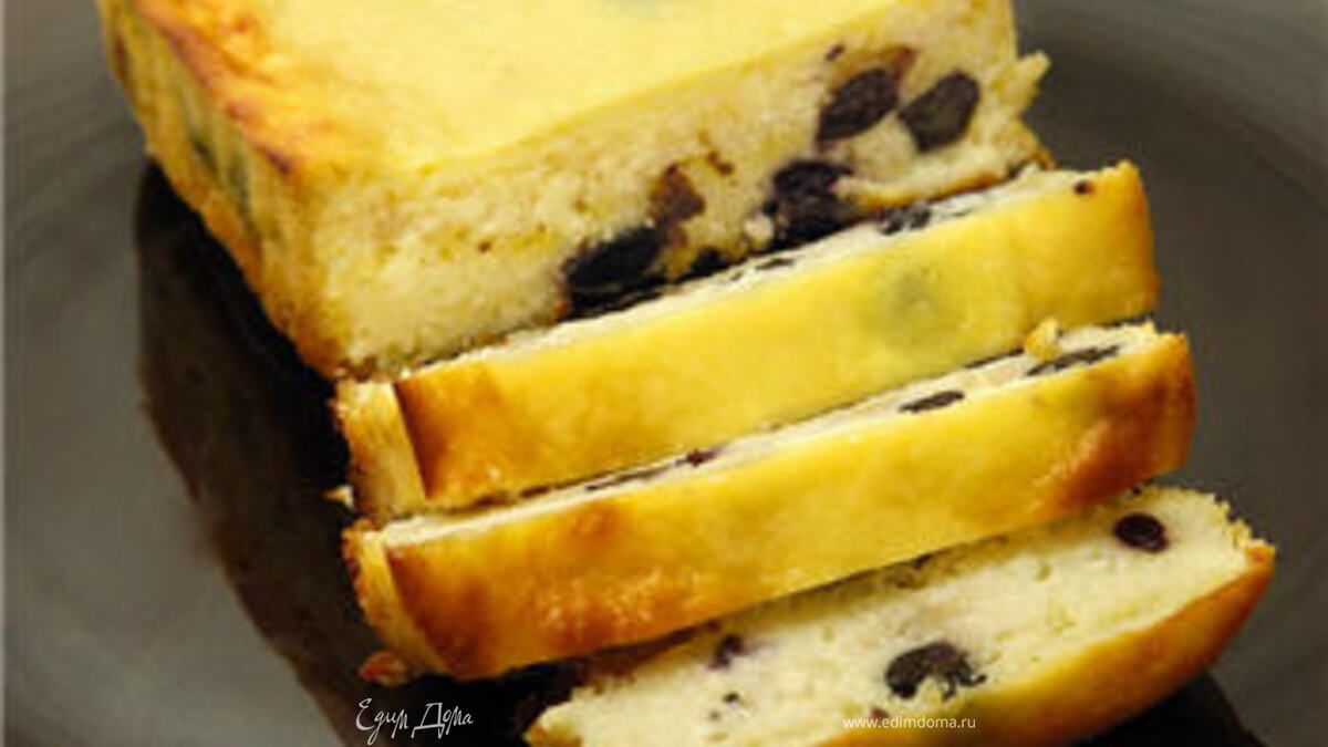 Лимонно-творожная запеканка