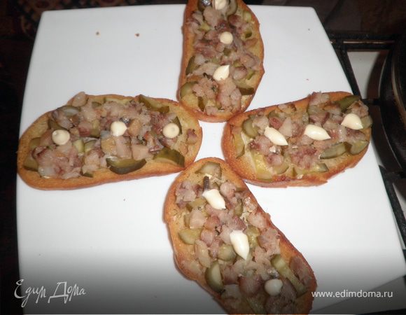Бутерброды с сельдью