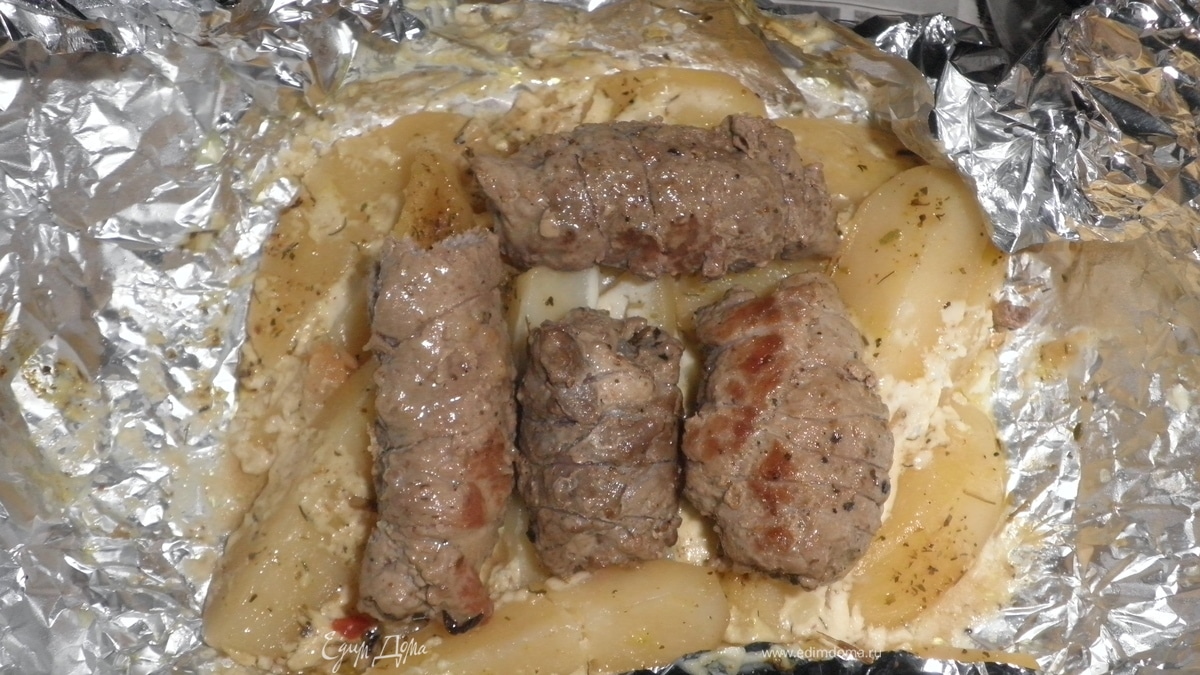 Свиные "пальчики" с салом