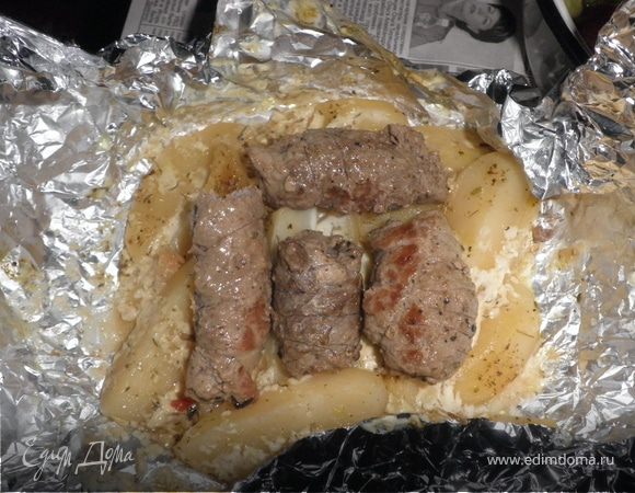 Свиные "пальчики" с салом