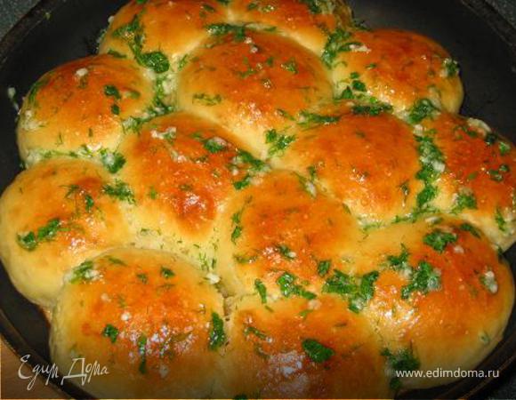 Пампушки с чесночком Пампушки с чесночком