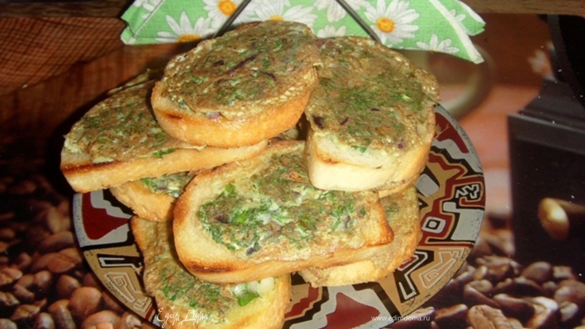 Гренки на скорую руку