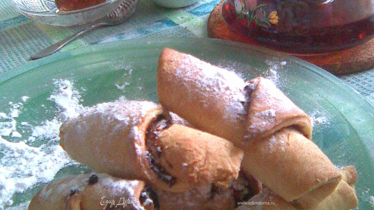 Печенье из теста на сметане