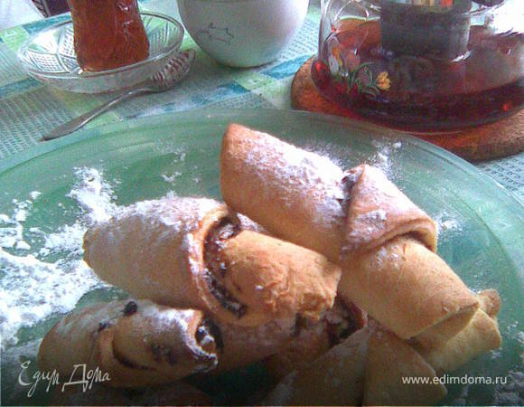 Печенье из теста на сметане