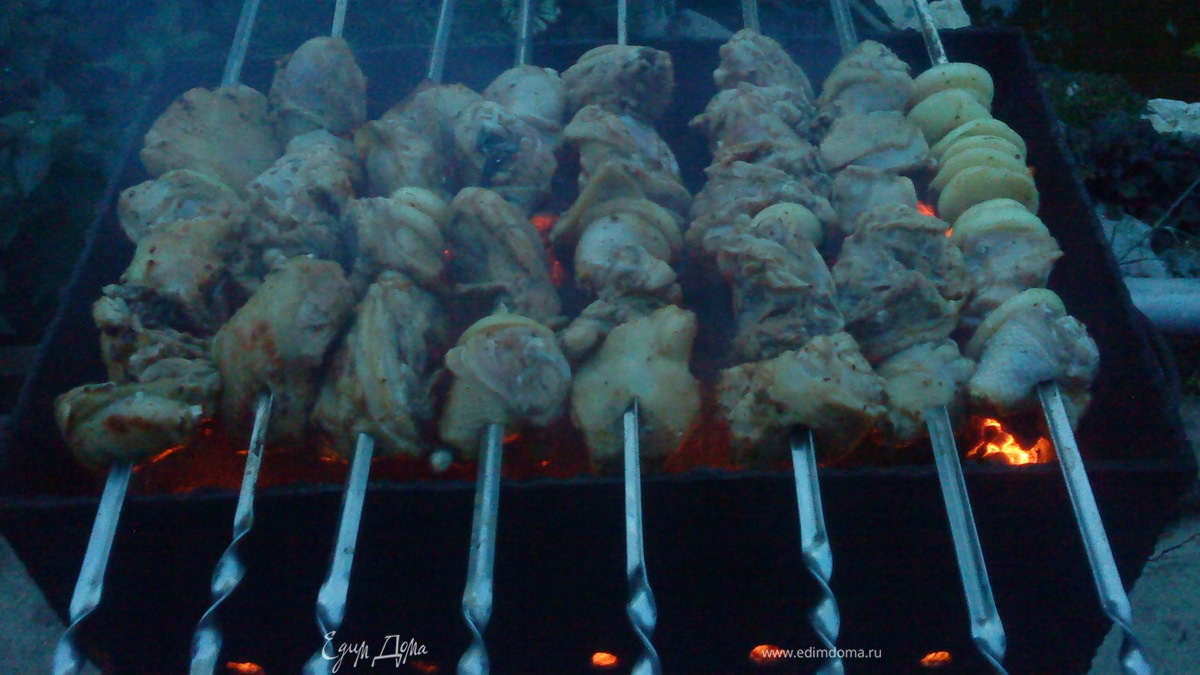 Шашлык из курицы «Вечерок»