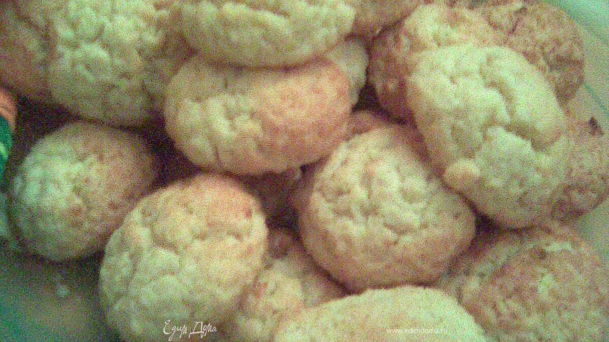 Печенье с кокосовой стружкой