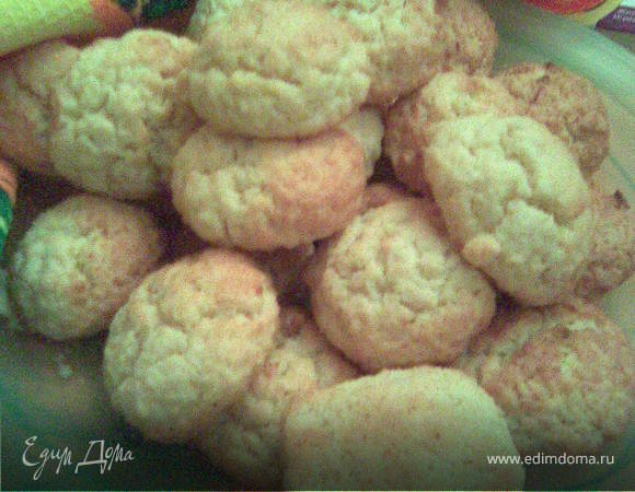 Печенье с кокосовой стружкой