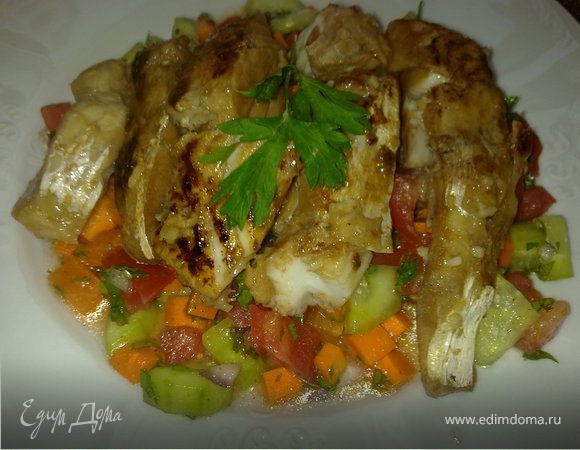 Рыба в кисло - имбирном маринаде Рыба в кисло - имбирном маринаде