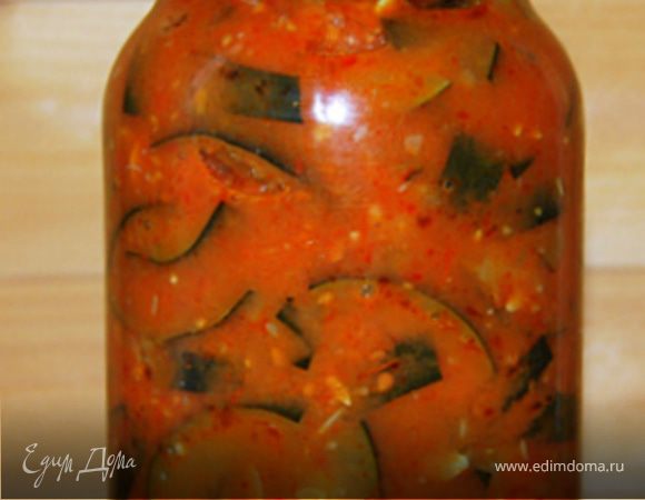 Цукини в соусе (на зиму)
