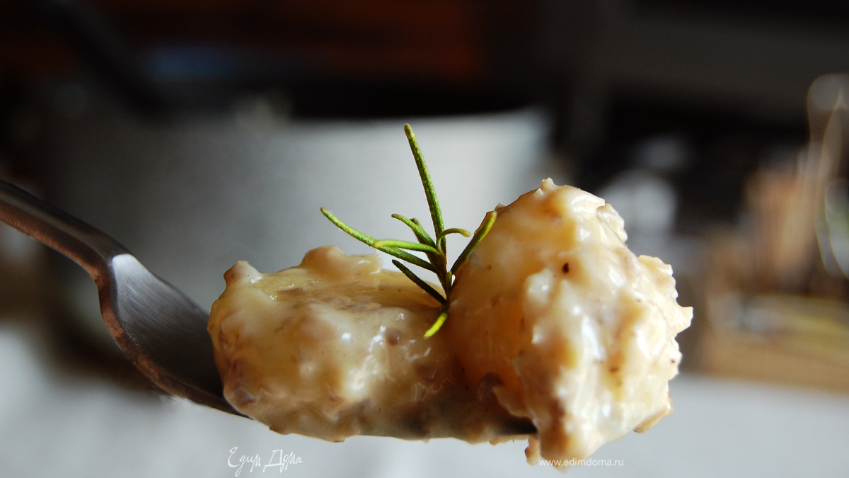 Ньокки с грибным соусом