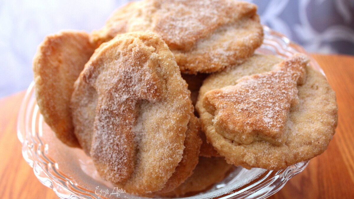 Печенье с карамелью  