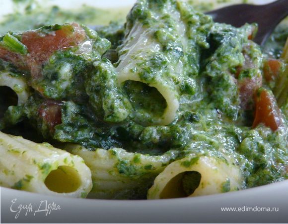 Паста со шпинатом