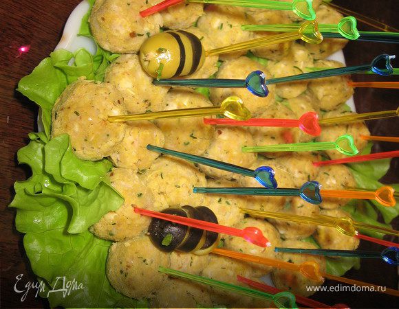 Шарики из фасоли