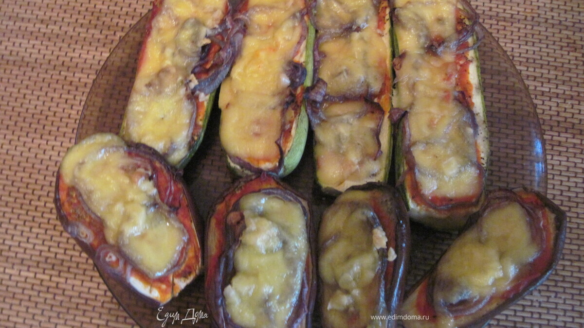 Цукини и баклажаны по - французки