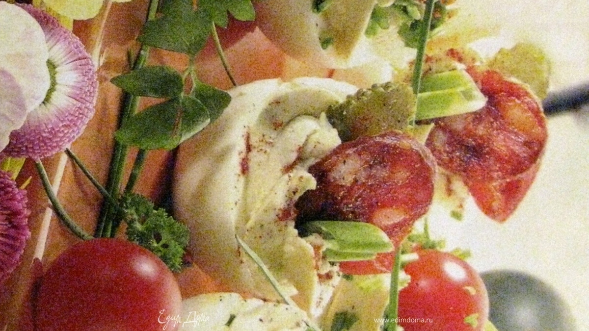 Яйца с авокадо