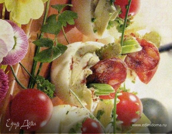 Яйца с авокадо