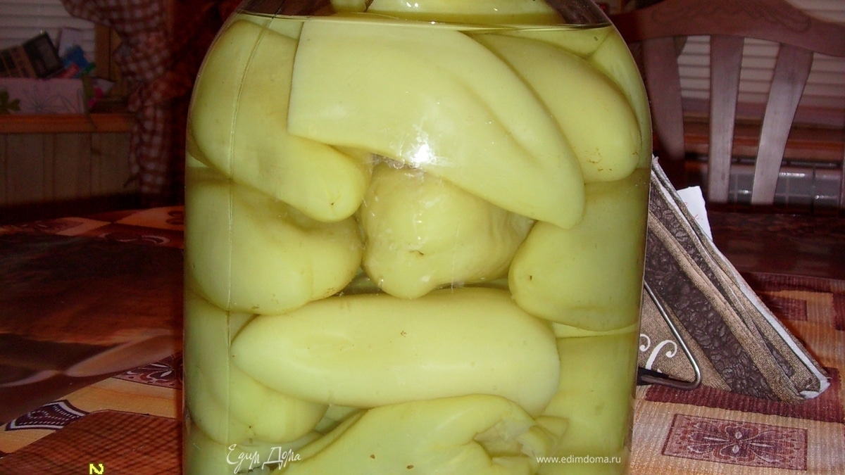 Консервирование болгарского перца для фаршировки