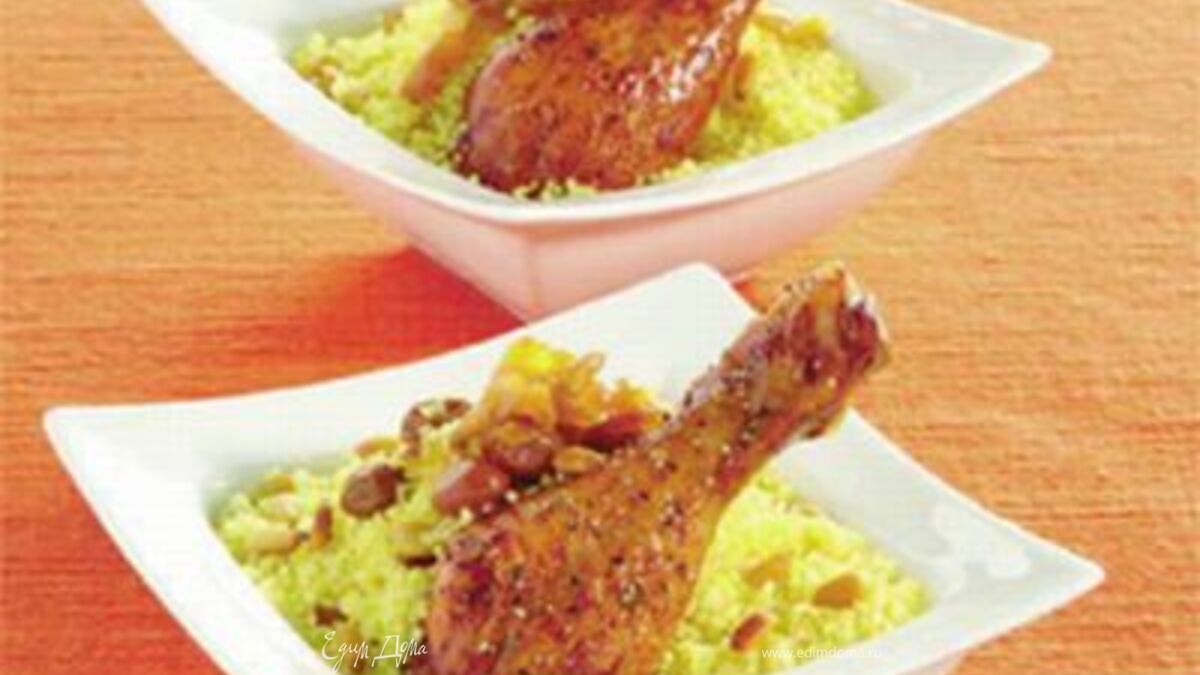 Кускус с курицей и изюмом