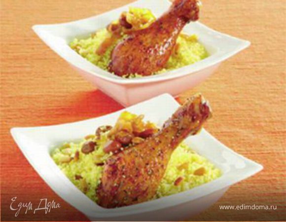 Кускус  с курицей и изюмом