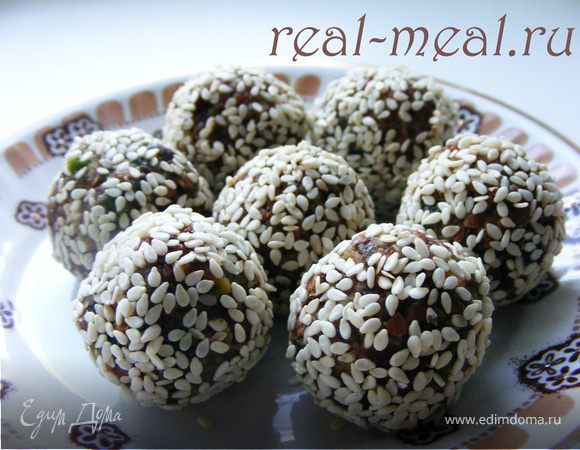 Конфеты с киви и лимоном