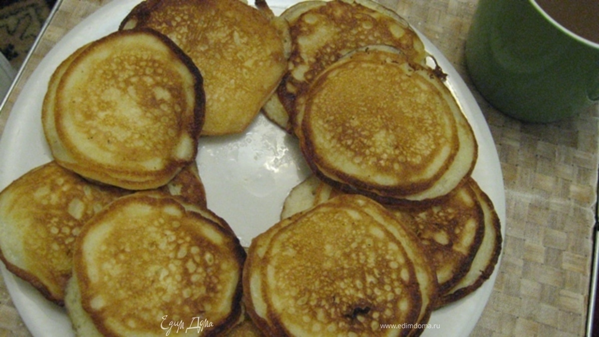 Оладьи с начинкой