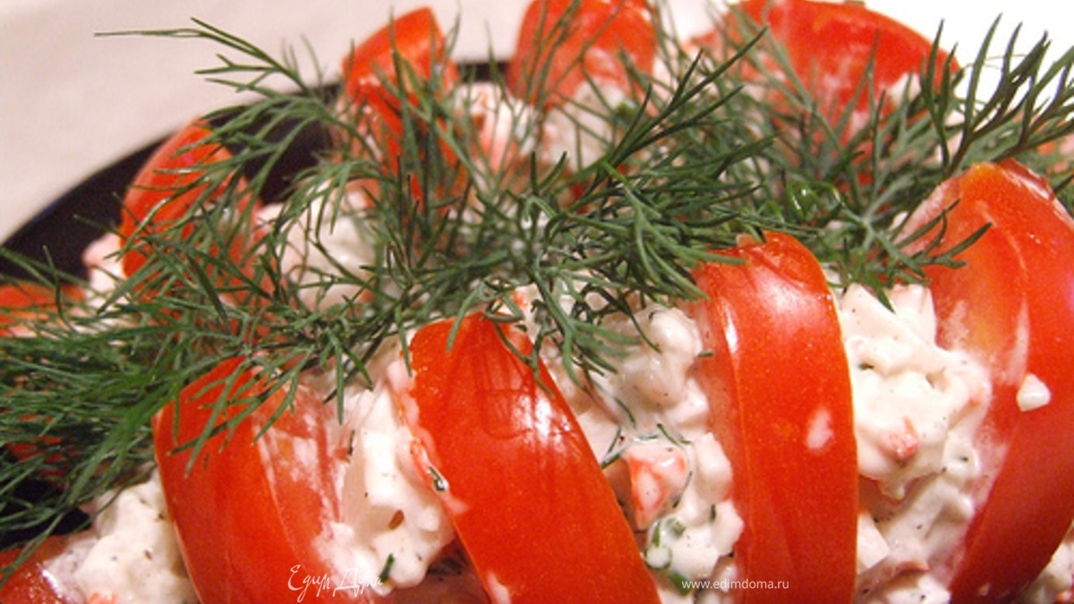 Салат "Красное море"