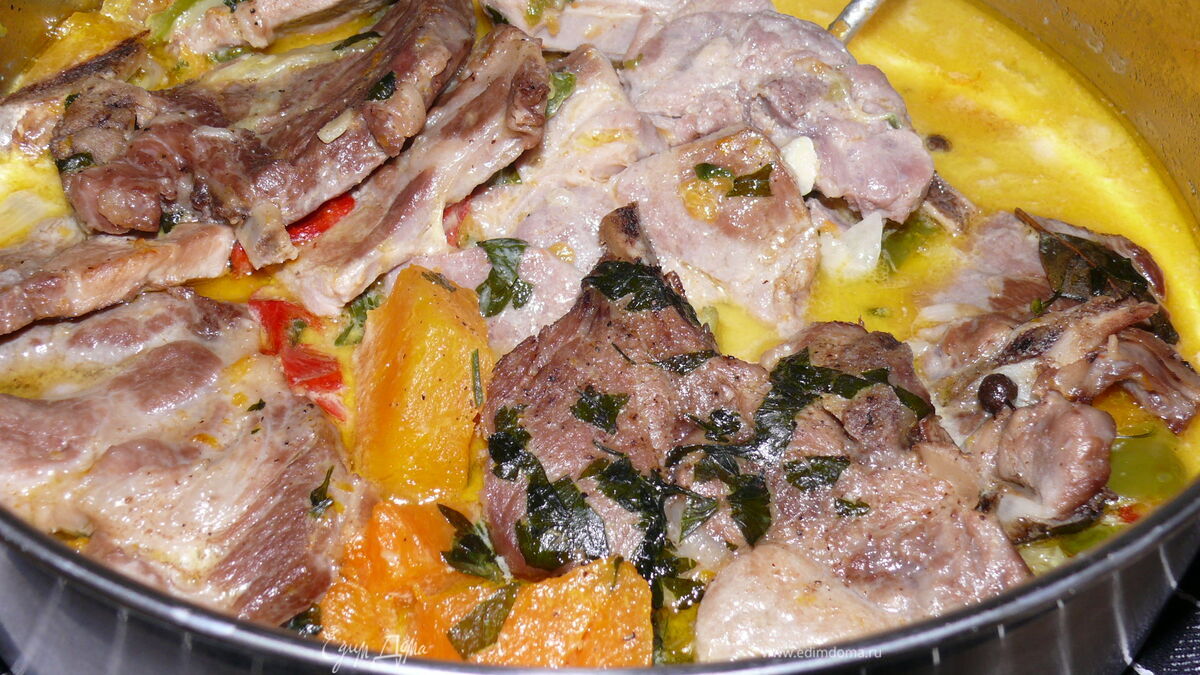 Мясо " Осенний поцелуй"