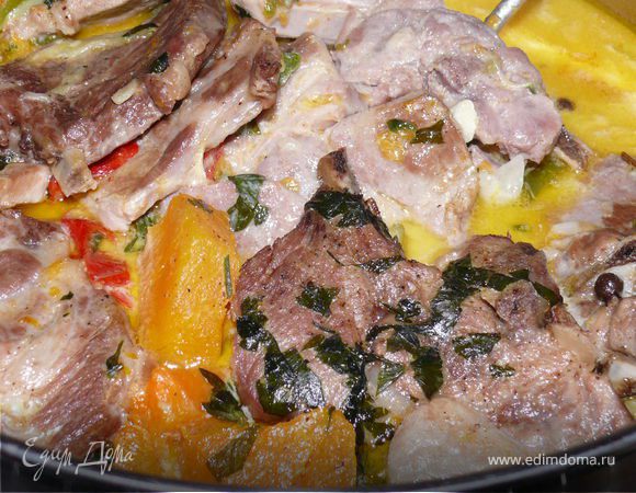 Мясо " Осенний поцелуй"