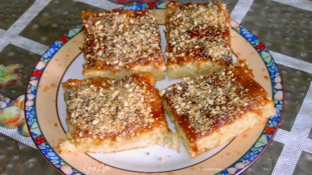 Пирог "Яблочная лакомка"