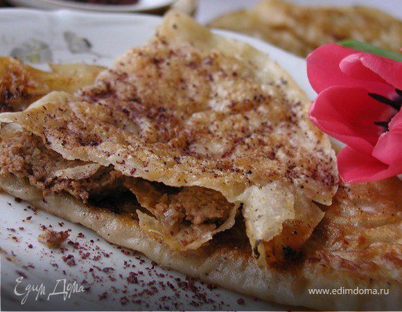 Кутабы с мясом