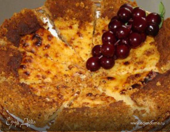 Пирог с заливкой