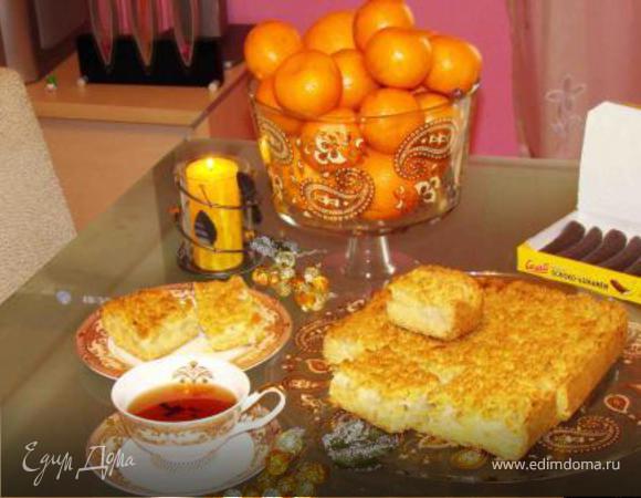 Пирог с яблоками (ШАРЛОТКА)