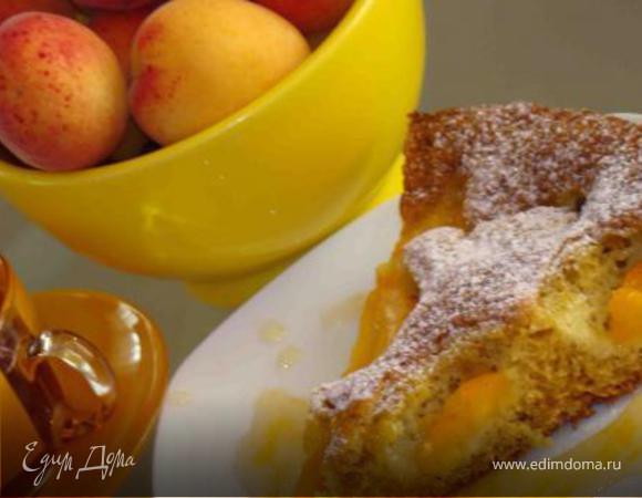 Нежный пирог с абрикосами