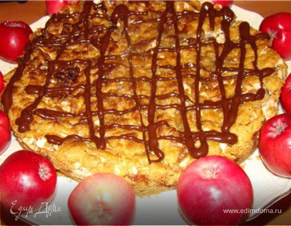 Яблочный пирог с безе