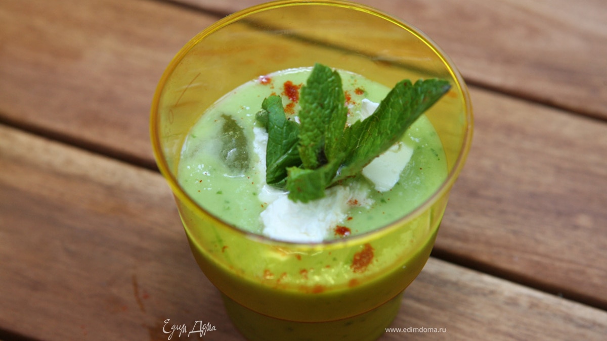 Гаспачо из огурцов