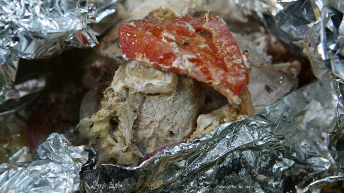 Курица в пряных специях и йогурте