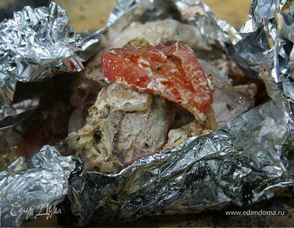 Курица в пряных специях и йогурте