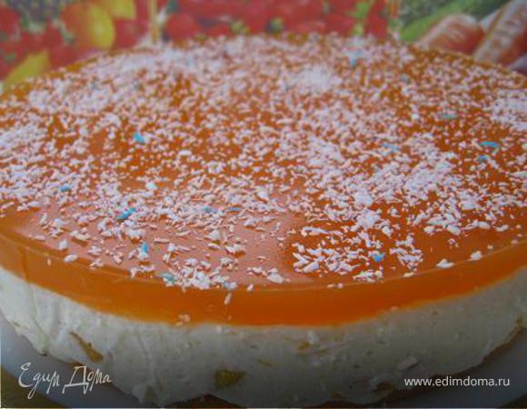 Торт "Оранжевое суфле"