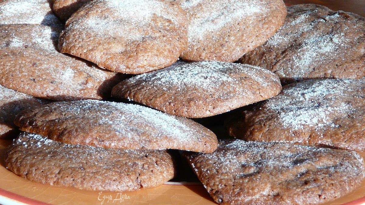 Шоколадное печенье.