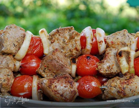 Шашлык маринованный в уксусе