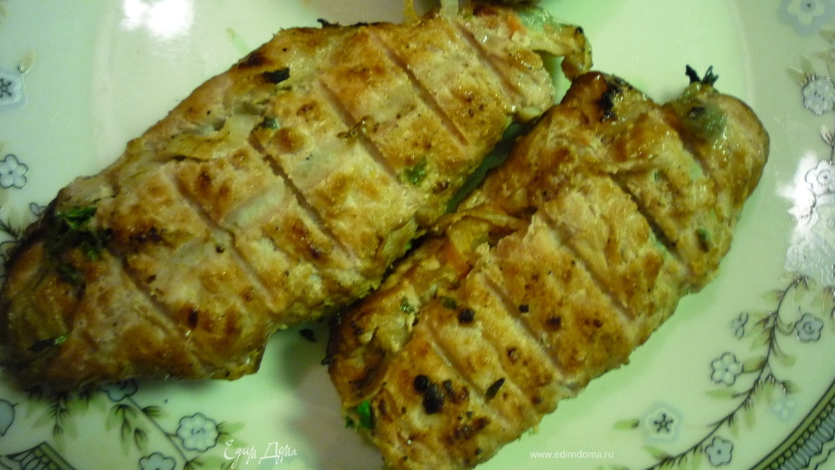 Мясные рулетики для гриля