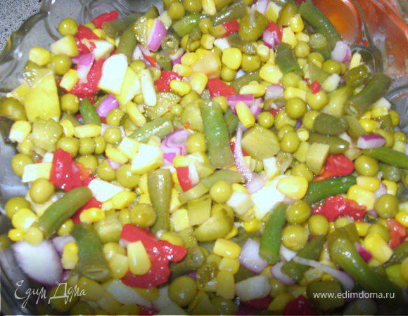 Салат "Флора"