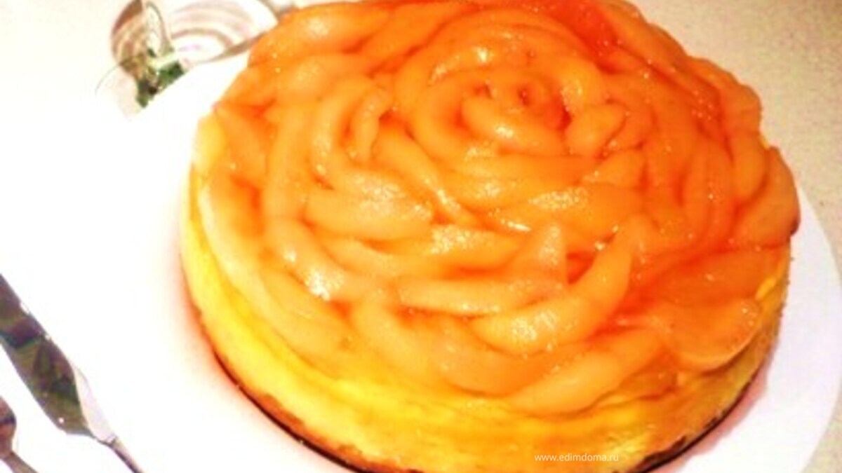 Айвово-ванильный чизкейк