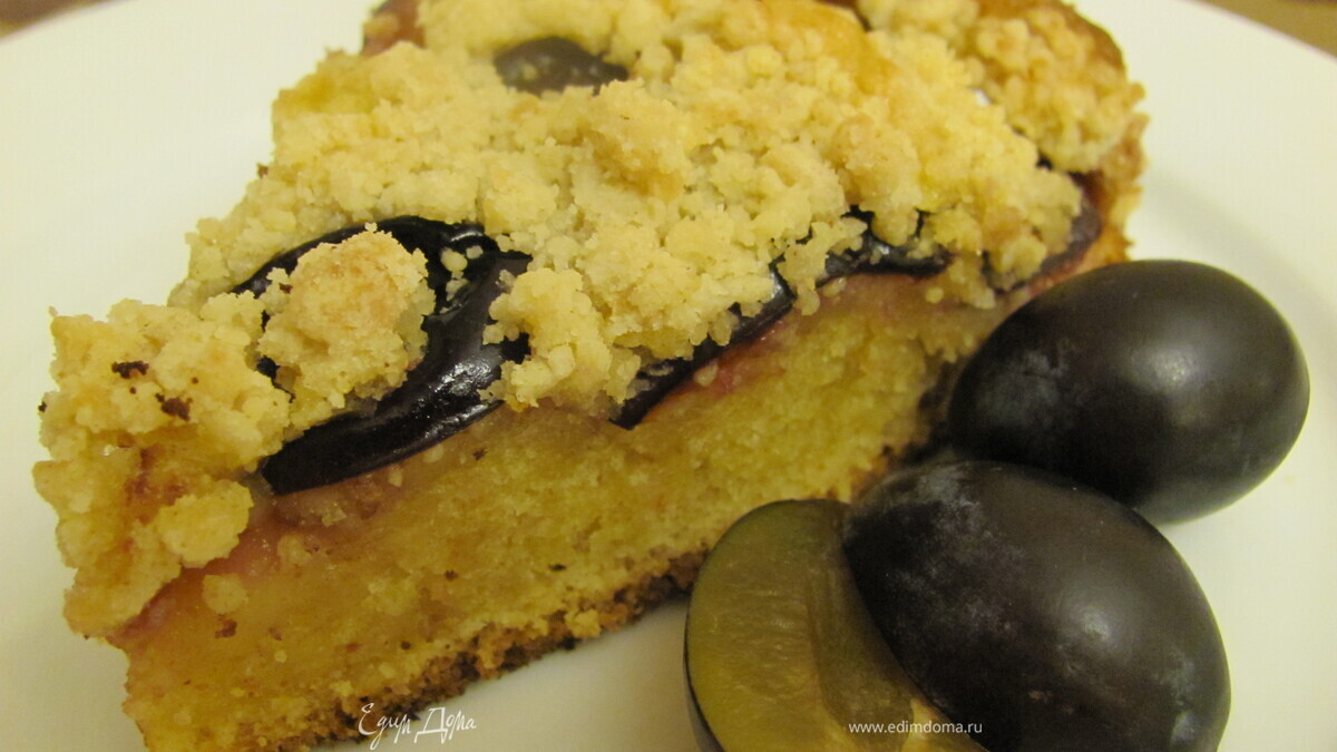 Чешский пирог с ягодами