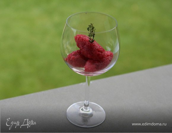 Сливовое сорбе Сливовое сорбе