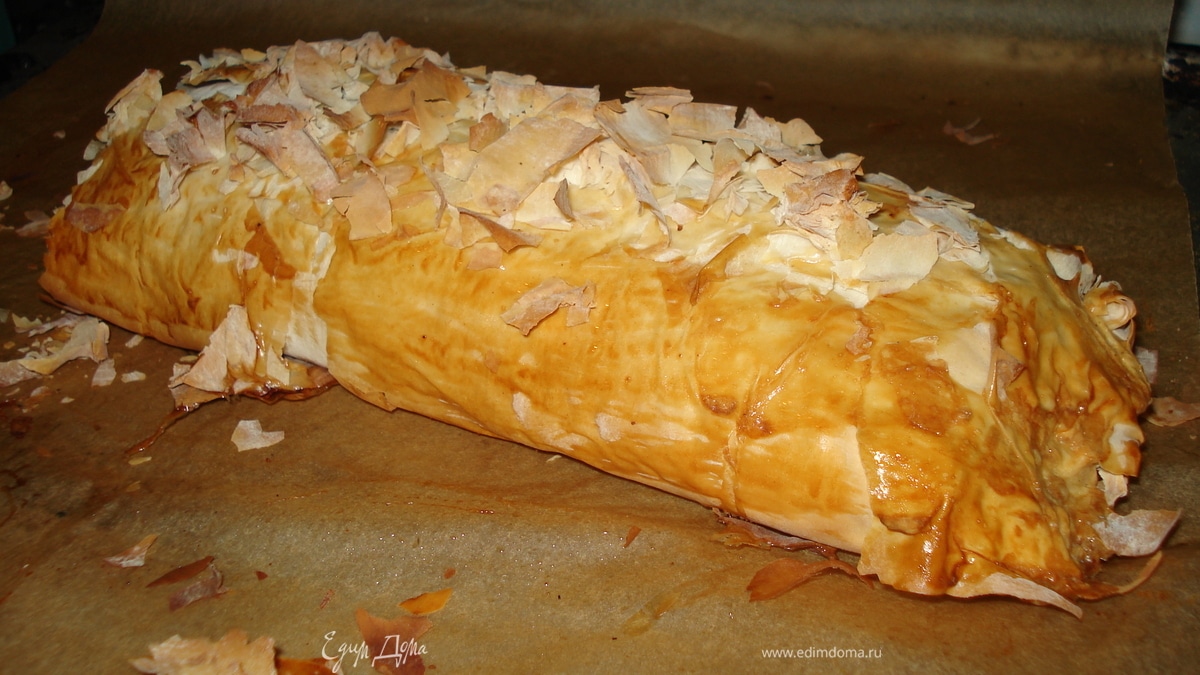 Австрийский струдель из теста "фило"